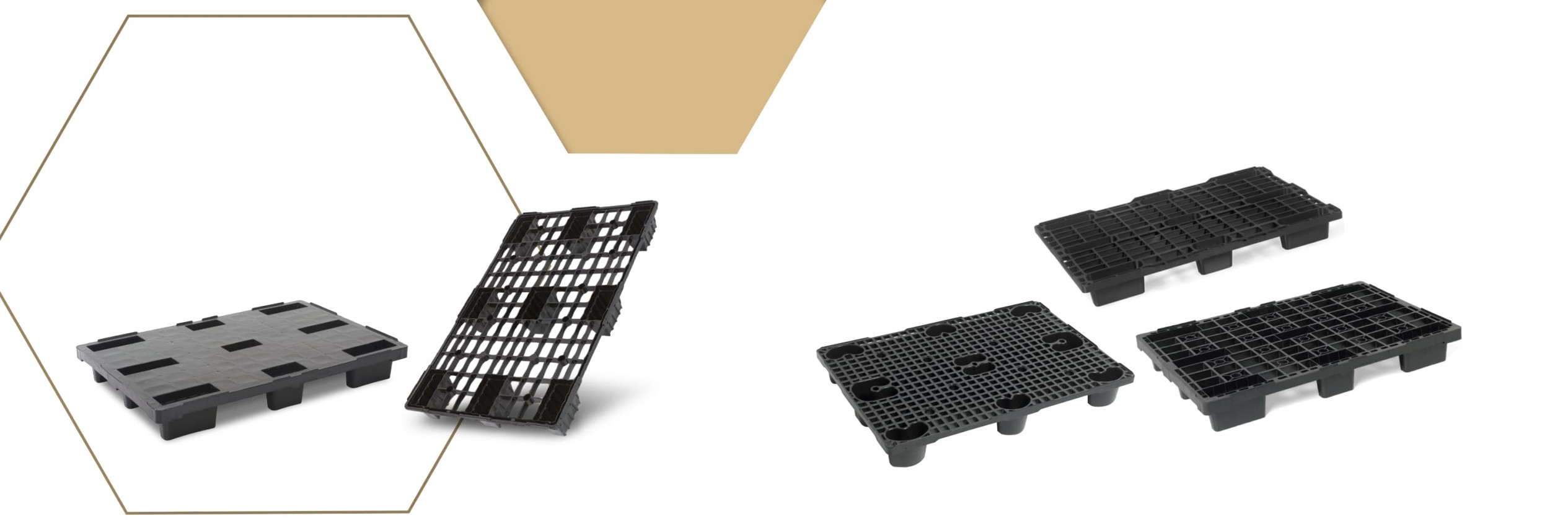 Plastic pallets 1200x800 GammaWopla & SmartFlow